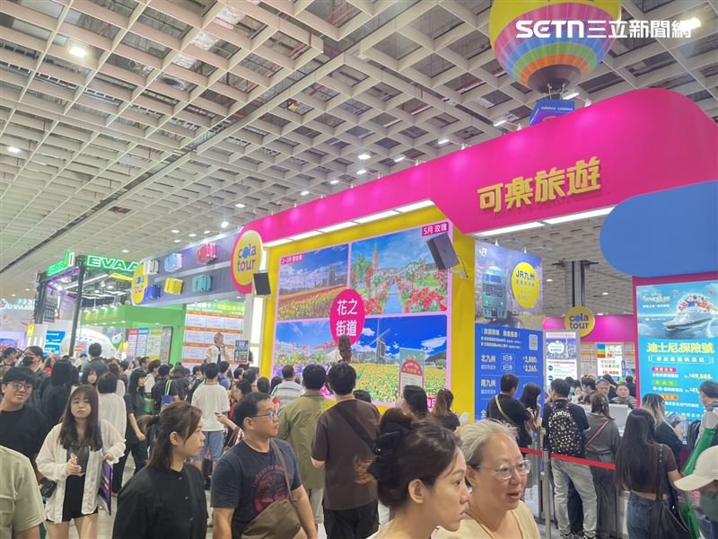 李季柏表示，旅遊買氣比去年同期成長達35％，其中，自由行旅客佔比明顯增加。（圖／記者蔣季容攝影）