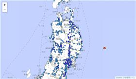 首頁 / 國際
日本規模6.7地震 岩手縣發布海嘯注意報
2025/11/9 16:49（11/9 17:00 更新）
日本時間９日下午5時3分（台北時間4時3分）發生規模6.7地震，岩手縣、宮城縣觀測到最大震度4。（圖取自日本氣象廳網頁data.jma.go.jp）