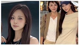 子瑜與媽媽一塊合照。（圖／翻攝自IG @topbeauty_lydia）