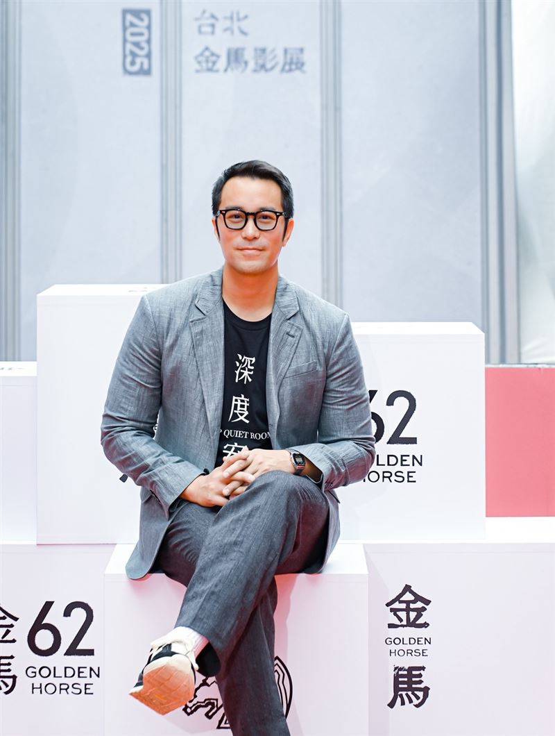 張孝全第3度入圍金馬影帝。（圖／金馬執委會提供）