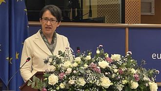 蕭美琴歐議會演講　歐盟比利時均知情協助