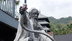 水里蛇窯園區內的【羅明】像。（圖／寶島神很大）