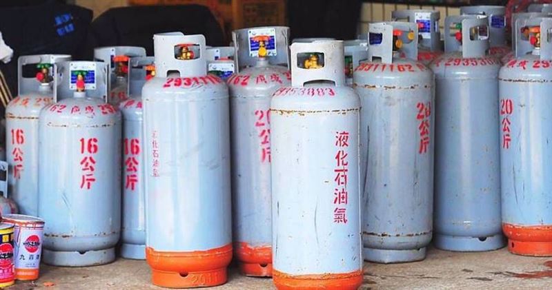 瓦斯桶。（示意圖）