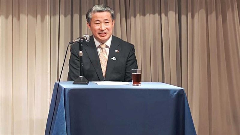 中國駐大阪總領事薛劍。（圖／翻攝自中國駐大阪總領事館）