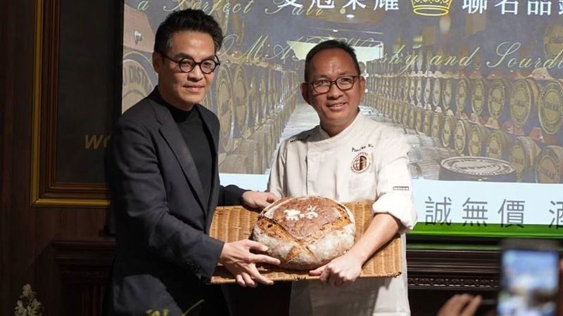 吳寶春麥方店與台酒聯名，推出限定酸種麵包。（圖／吳寶春提供）