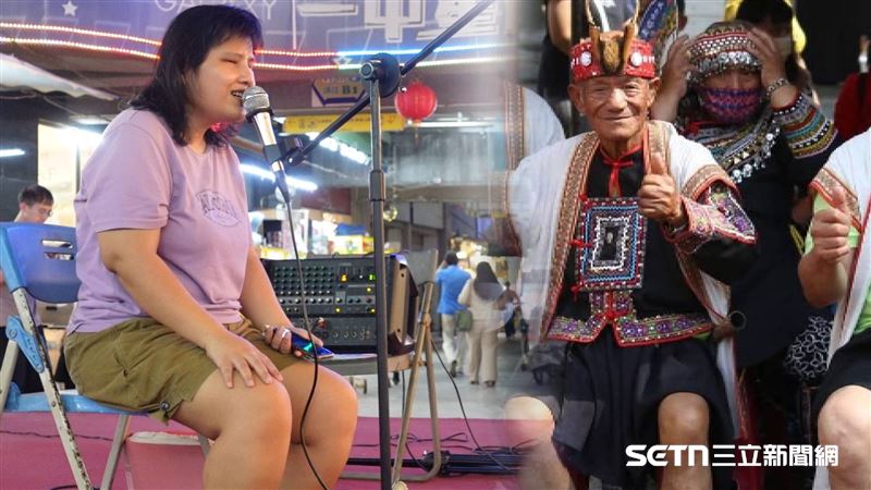 古梅馨說，自己是早產兒，一出生雙眼就先天失明，當時爸爸媽媽都很難接受，特別是媽媽，但好在有外公的智慧和愛，除了讓母親接受她，更讓她在充滿愛與支持的環境下長大。（組圖／記者張雅筑攝、受訪者提供）