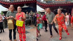 吊車大王到紫南宮參拜（圖／翻攝自竹山紫南宮）