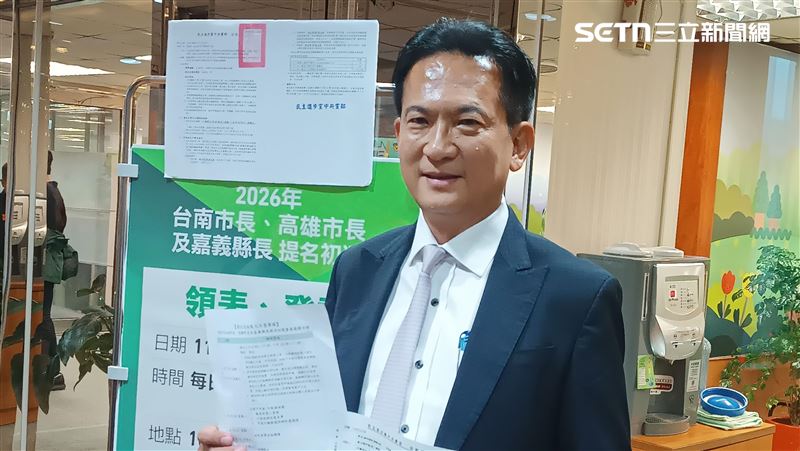 「憲妃對決」鳴槍!林俊憲搶先陳亭妃登記