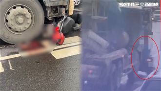 嬤「鑽陰陽縫」遭水泥車活輾…下肢血模糊