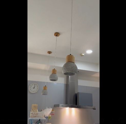 譚艾珍在社群平台上分享家中「地震瞬間實況」。（圖／翻攝自譚艾珍臉書）