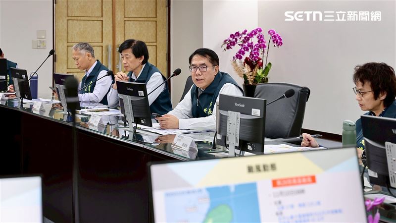 網友敲碗問是否放颱風假？據了解，台南將於7點後宣布是否停班課消息。（圖／台南市政府提供）