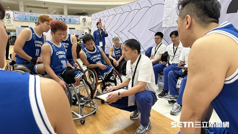 台灣輪椅籃球總教練羅興樑。（圖／記者蔡厚瑄攝影）