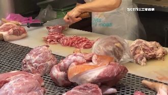 「聞颱色變」搶囤菜　豬肉攤嘆批發飆天價
