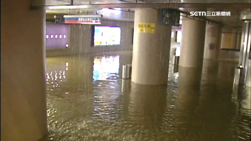 台北捷運曾淹水