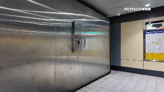 捷運站「神秘金庫門」　北捷揭曉真正用途