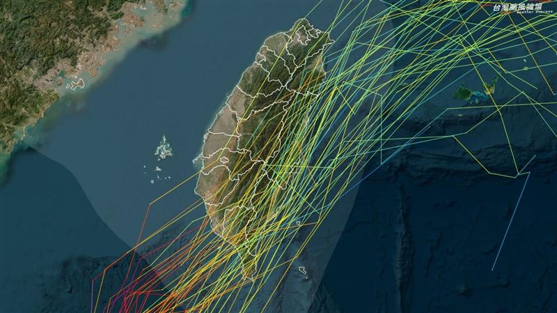 鳳凰路徑罕重疊百年冬颱!3縣市登陸熱點