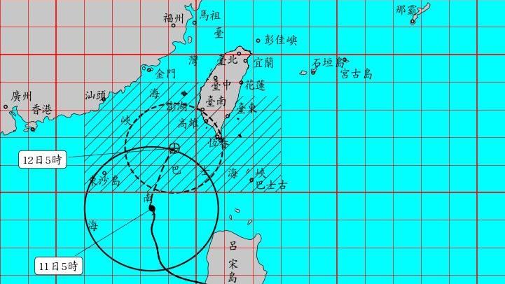 鳳凰陸警發布！路徑南修穿尾最新警戒區曝