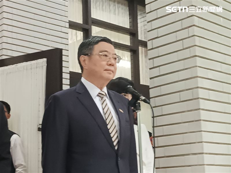 行政院長卓榮泰今（11）日赴立法院備詢前受訪。（圖／記者盧素梅攝影）
