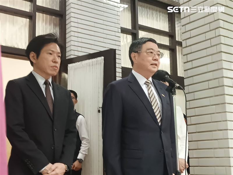 行政院長卓榮泰今（11）日赴立法院備詢前受訪。（圖／記者盧素梅攝影）