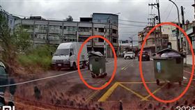 垃圾車,飛彈,桃園,鳳凰,大園（圖／翻攝自Threads @wghwgh0312）