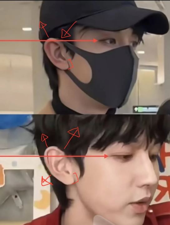 網友質疑影片中的人不是郭俊辰本人，只是跟他長得很像的「替身」。（圖／翻攝自TikTok）