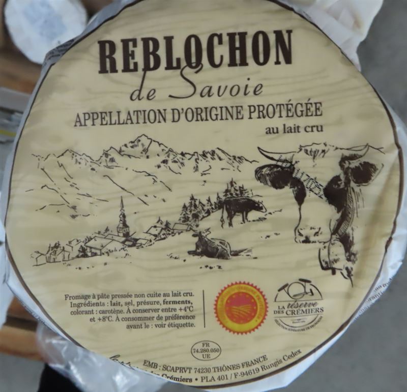 法國出口「乾酪(REBLOCHON AOP LRDC)」檢出微生物含量不符規定。（圖／食藥署提供）