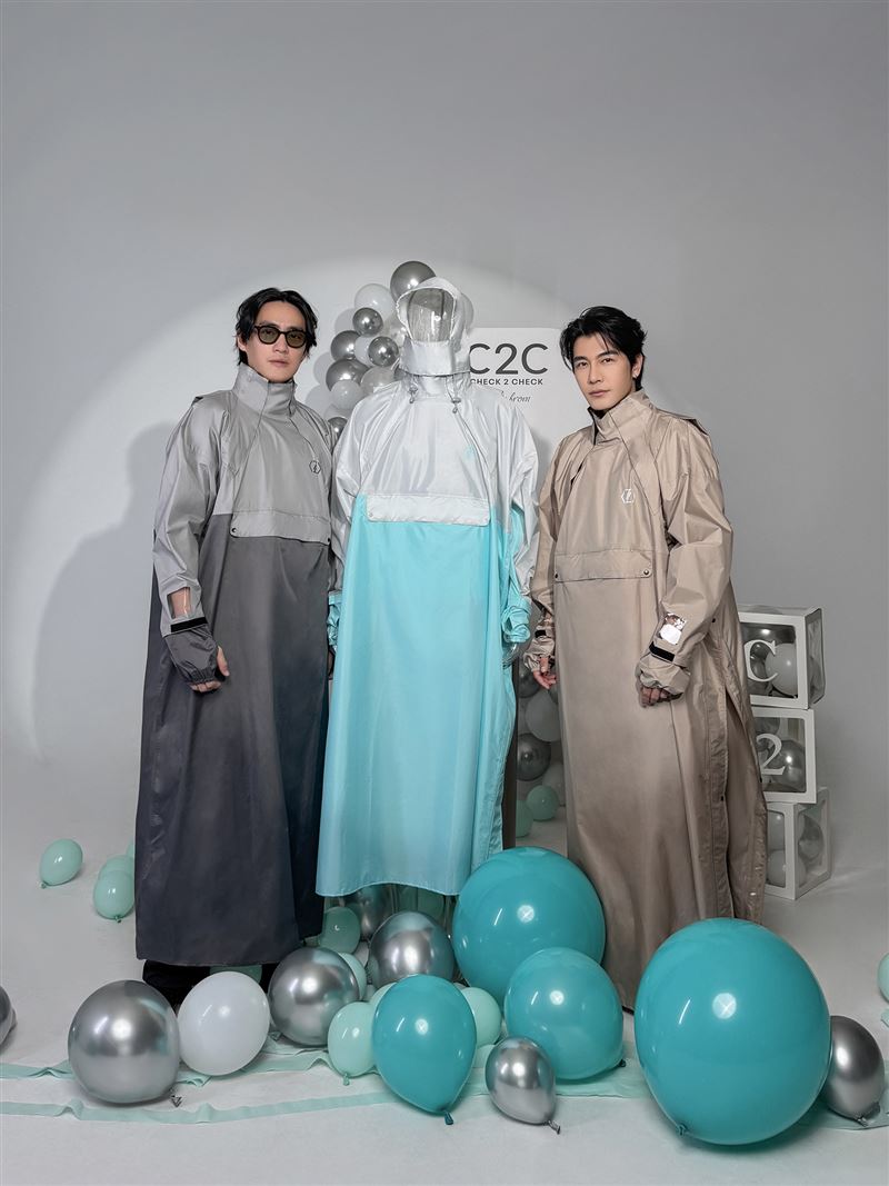 森田（右）、VIc陳雋希光棍節談結婚規劃。（圖／快電商提供）