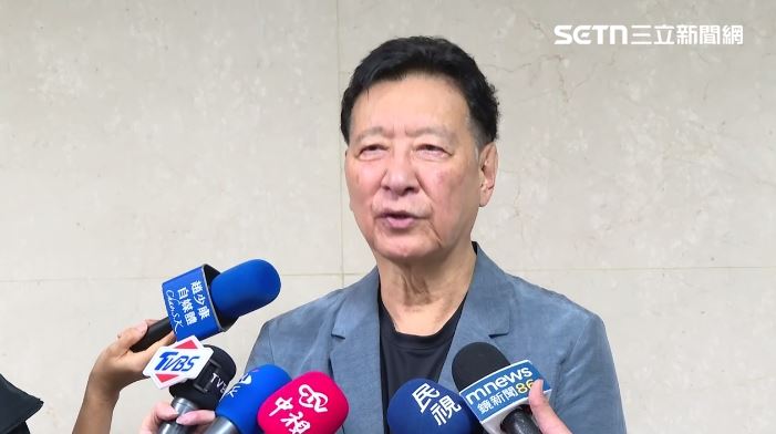 趙少康接受媒體聯訪（圖／翻攝畫面）