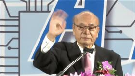 工總第79屆工業節大會登場，潘俊榮以連珠笑話炒熱會場氣氛。（圖／三立新聞） 