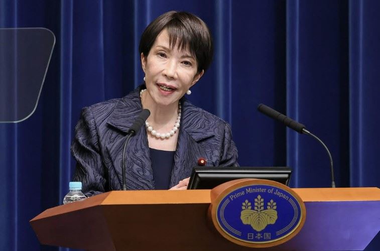 日本首相高市早苗近日表示，若台海爆發軍事衝突、動用軍艦等武力行動，可能構成日本的「存亡危機事態」，此言論引發中國外交官強烈反彈。（圖／翻攝自高市早苗Instagram）