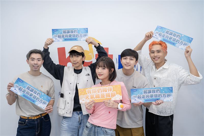 木木朝聖理想混蛋第2天演唱會，感動到哭了8次。（圖／Hit Fm聯播網提供）