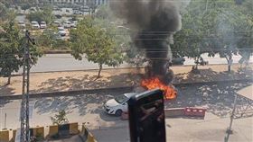 巴基斯坦首都發生自殺炸彈攻擊，釀12死20傷（圖／翻攝自X平台 @Topi1465795）