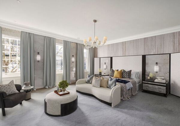 馬雲家族購買的這棟別墅共有6間臥房，設有電影放映室及電梯，廣告上的開價是2150萬英鎊。（圖／翻攝自AbodeTwo X）