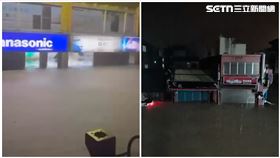 蘇澳,宜蘭,孤島,大雨,鳳凰,颱風,淹水（圖／記者黃國瑞攝影