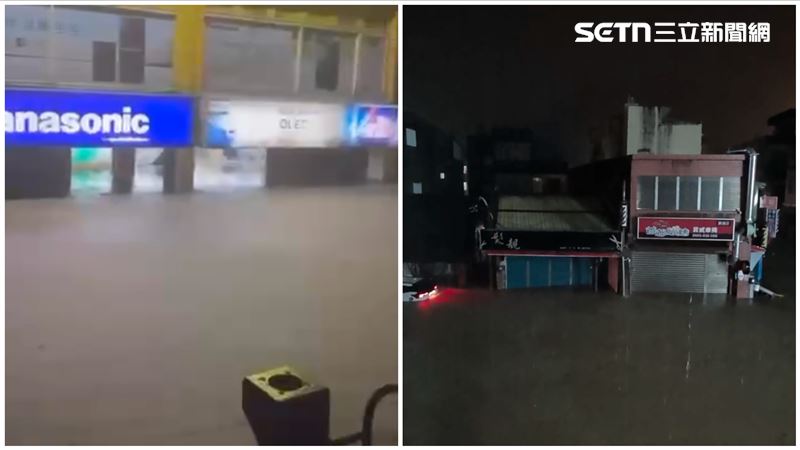 宜蘭蘇澳市區如孤島 水淹1層樓畫面曝光