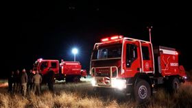 土耳其一架C-130軍用運輸機在喬治亞境內墜毀。（圖／美聯社／達志影像）