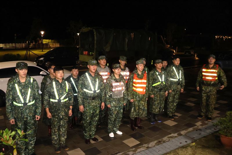 蘇澳鎮公所感謝國軍弟兄馳援。（圖／翻攝自蘇澳鎮公所臉書）