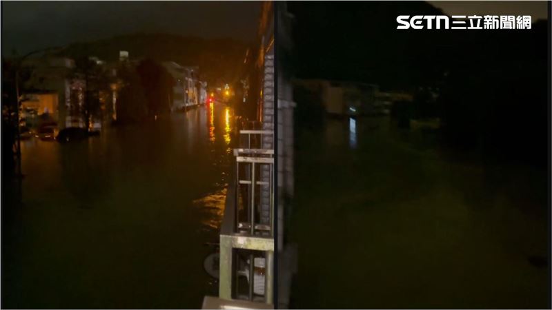 蘇澳淹水。（圖／民眾提供）