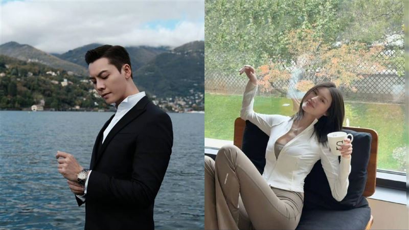 陳偉霆跟何穗育有一子。（圖／翻攝自微博）