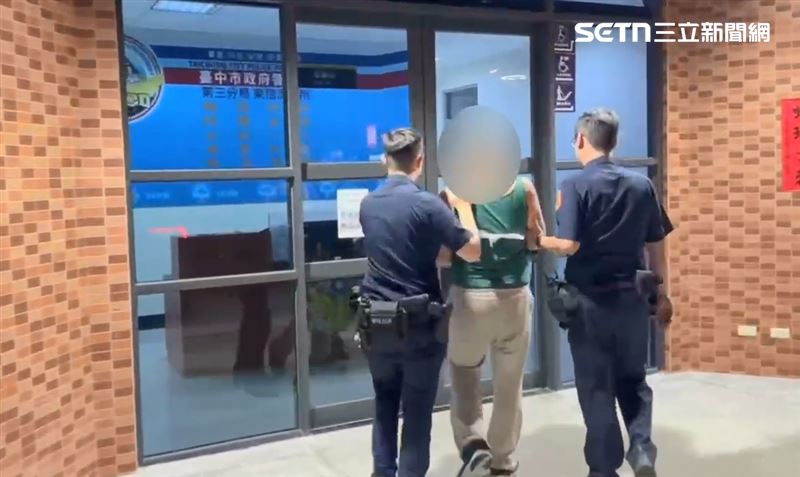 楊男肚子餓跑到自助餐店搞破壞，打傷4人，被依傷害、毀損等罪嫌移送偵辦。（圖／翻攝畫面）