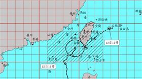 鳳凰颱風（圖／氣象署）