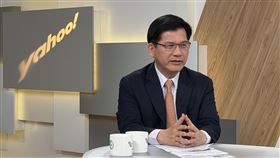 外交部長林佳龍接受Yahoo TV《齊有此理》專訪（圖／Yahoo《齊有此理》提供） 