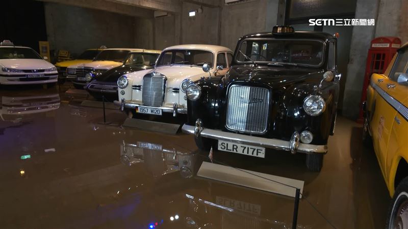 獨／宜蘭計程車博物館好慘　24輛古董泡水
