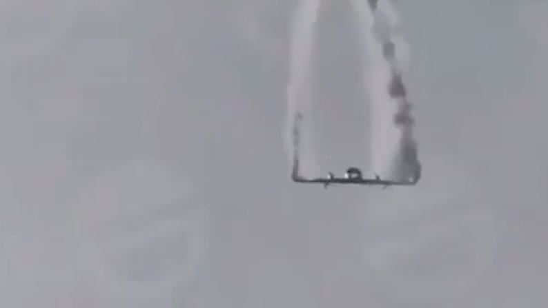 土耳其軍機墜毀。（圖／取自X）