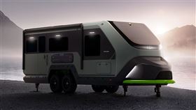 Evotrex混合動力露營拖車。（圖／翻攝Evotrex網站）