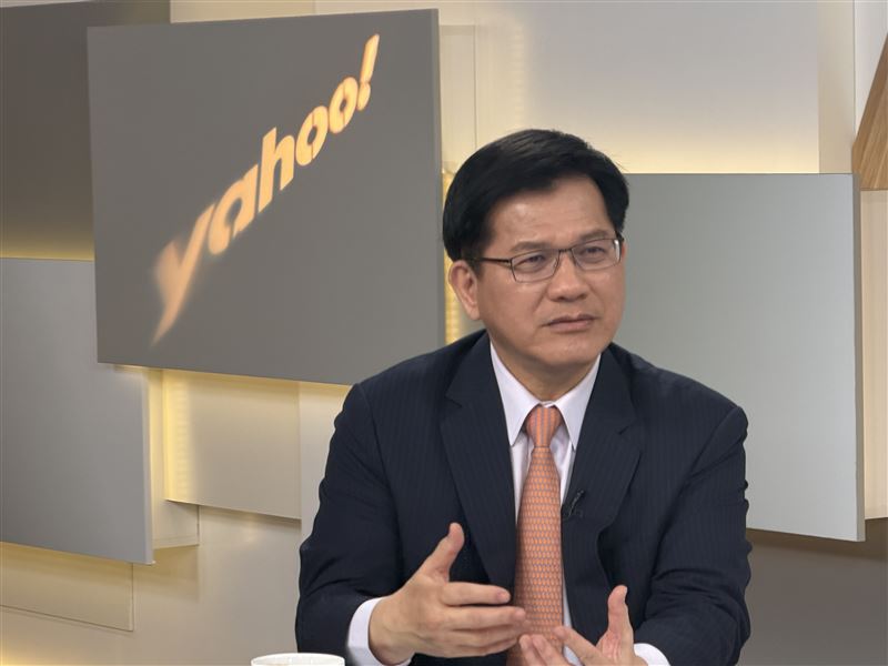外交部長林佳龍接受Yahoo TV《齊有此理》專訪（圖／Yahoo《齊有此理》提供）