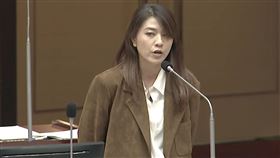 顏若芳批評，市府在上次總預算暫擱後至今未找她說明預算，若打算強硬通過預算，將破壞府會和諧。（圖／翻攝畫面）