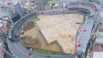 新竹棒球場如今變這樣　議員嘆：廢土現場