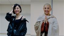 53歲方馨震撼剃光頭「一根不剩」：要勇敢