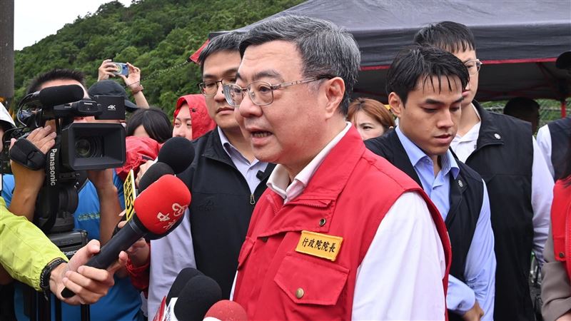 蘇澳暴雨成災!卓揆拍板將追加分洪道預算